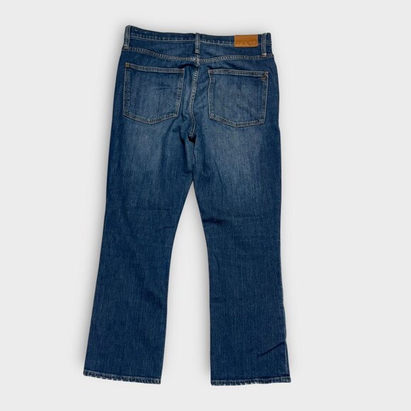 Madewell 10" High Riser Demi Boot‎ Denim Jeans 31 Indigo Classic Bootcut - Picture 7 of 7